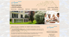 Desktop Screenshot of apartpension.de